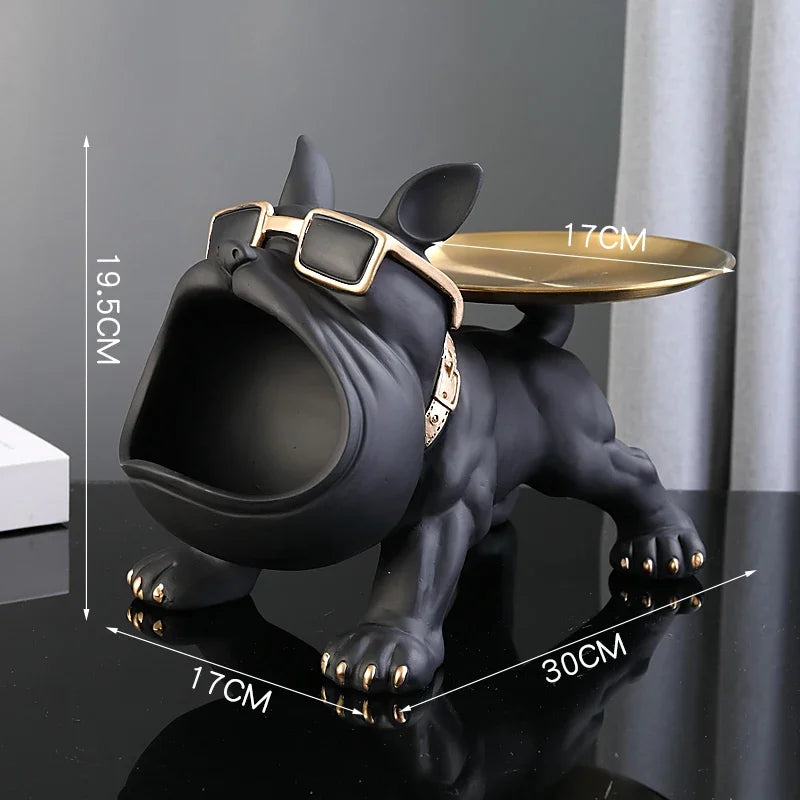 Home Decor Bulldog Figurine Dog Statue