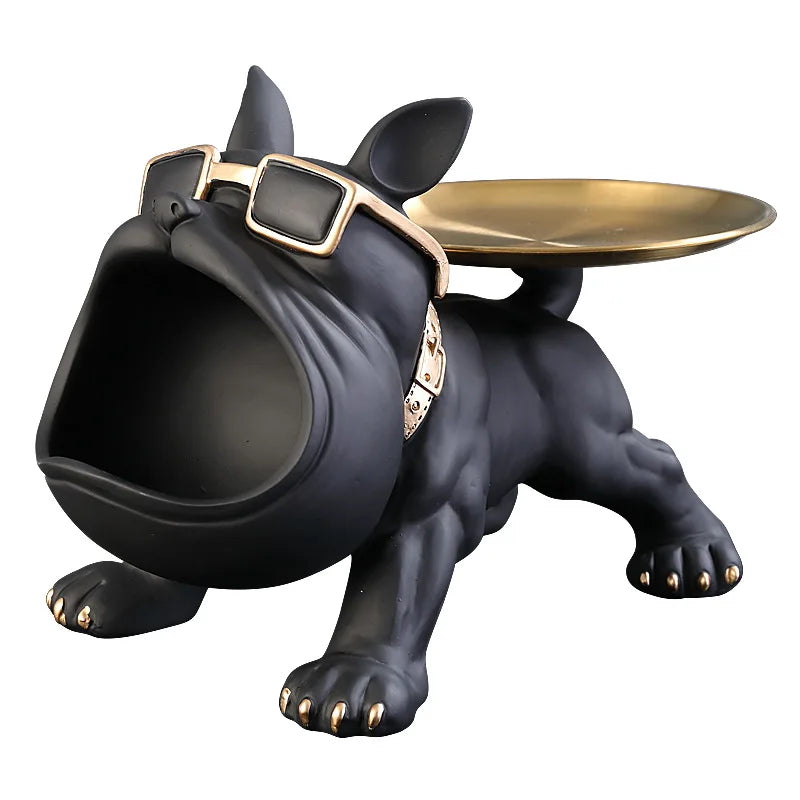 Home Decor Bulldog Figurine Dog Statue