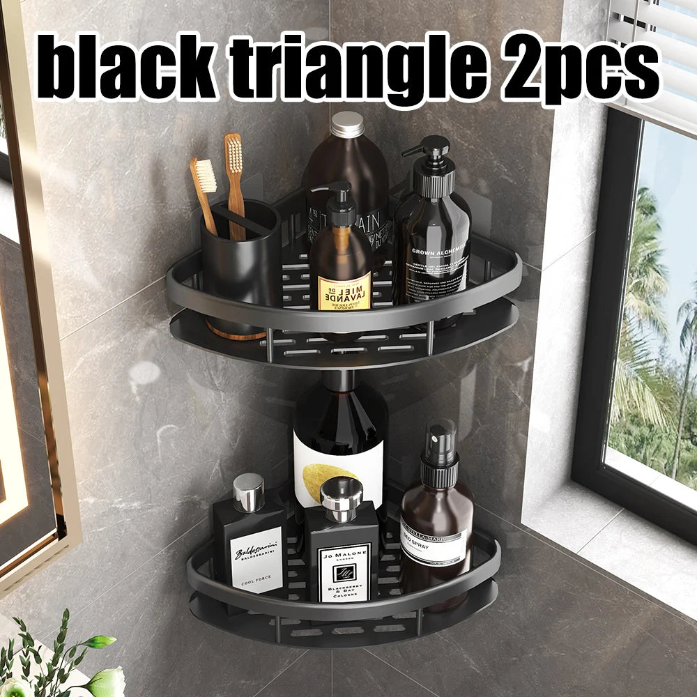 Wall Hanging Corner Bathroom Shelf