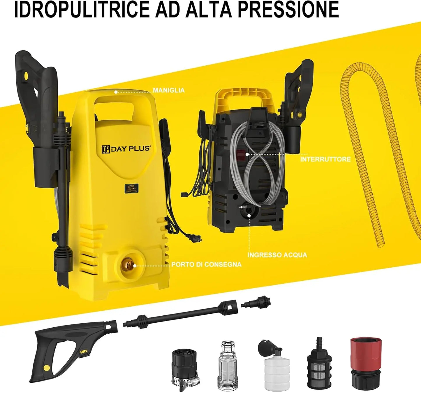 Electric High Pressure Washer 1600W