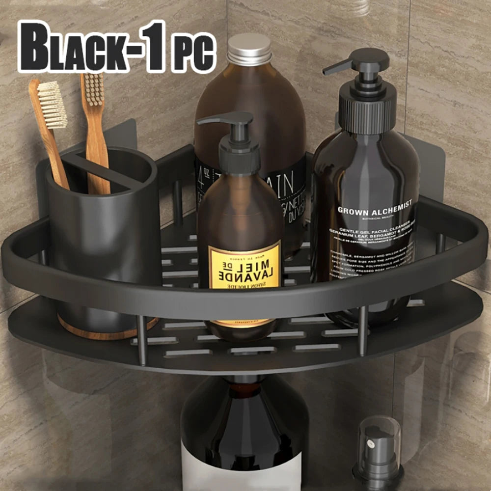 Wall Hanging Corner Bathroom Shelf