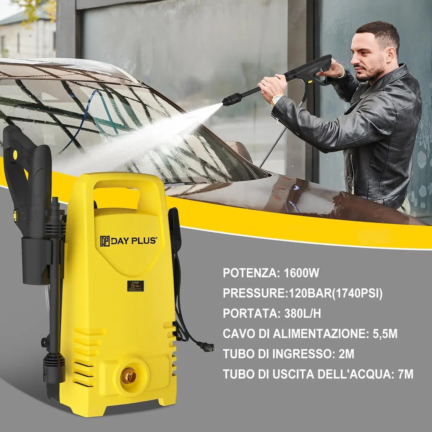 Electric High Pressure Washer 1600W