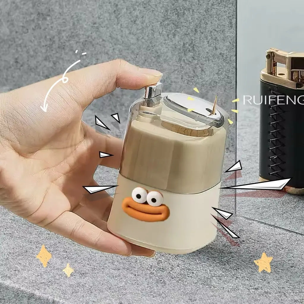 Creative Toothpick Storage Dispenser