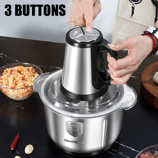 5L Stainless Steel Electric Meat Grinder
