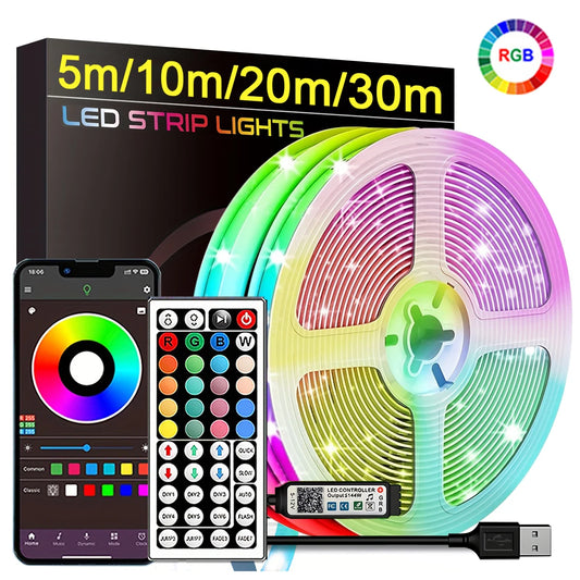 5m 10m 20m 30m Led Strip Light with APP Control