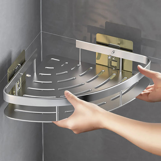 Wall Hanging Corner Bathroom Shelf