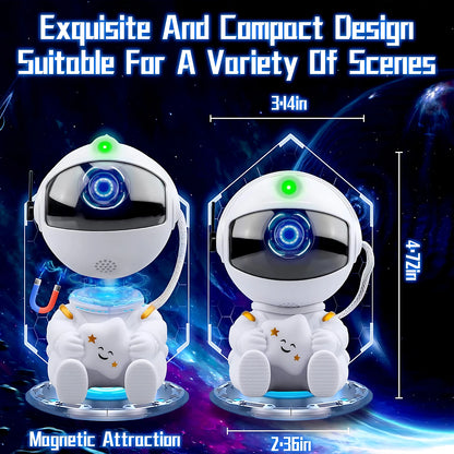Astronaut Star Projector Galaxy Night Light