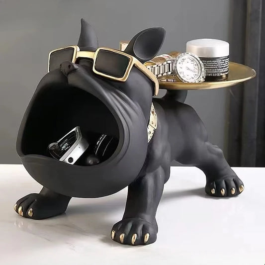 Home Decor Bulldog Figurine Dog Statue