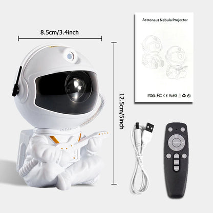 Astronaut Star Projector Galaxy Night Light